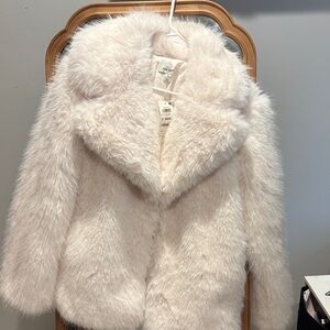 Chic Cream Teddy Jacket